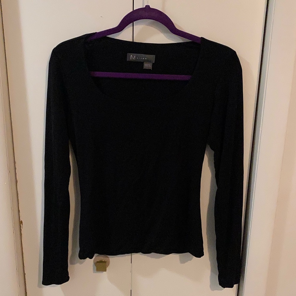 Msiamo black long sleeve only worn a handful of times, size L